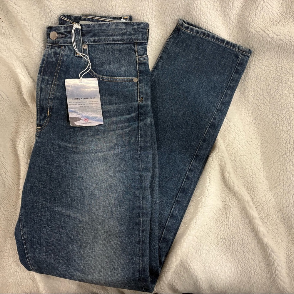 AG Alexxis High Waist Slim Fit Jeans NWT - Picture 4 of 4